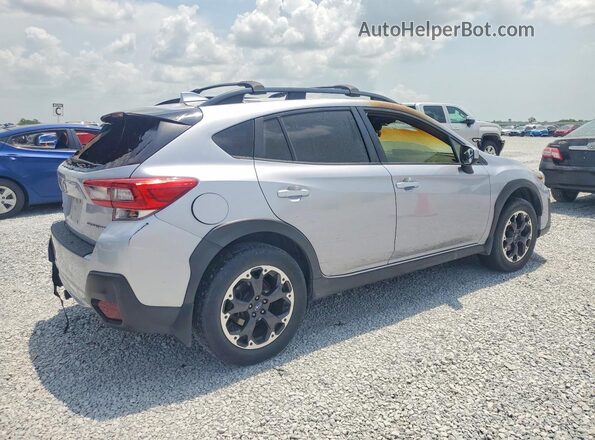 JF2GTAPC4M8334536 2021 SUBARU CROSSTREK Silver Tył prawy