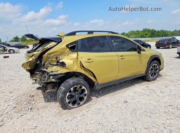 JF2GTAPC6MH224779 2021 SUBARU CROSSTREK Золотой Задняя правая четверть