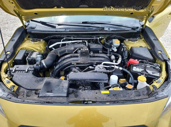 JF2GTAPC6MH224779 2021 SUBARU CROSSTREK Золотой Вид задней части салона