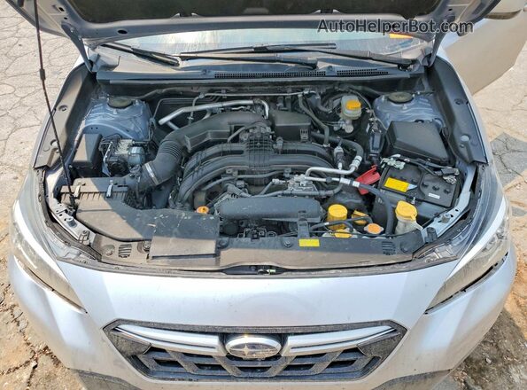 JF2GTAPC7M8202533 2021 SUBARU CROSSTREK Silver Вид задньої частини салону