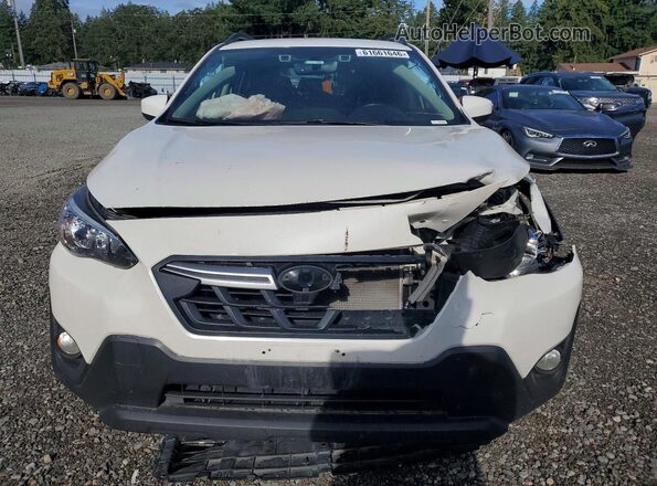 JF2GTAPC8M8250610 2021 SUBARU CROSSTREK White Դիմացի տեսք