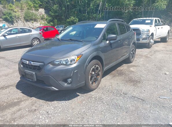 JF2GTAPC8M8330120 2021 SUBARU CROSSTREK Beige Vista tres cuartos delantera izquierda