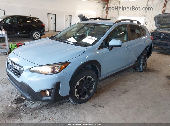 JF2GTAPC8M8369919 2021 SUBARU CROSSTREK Blue Front left