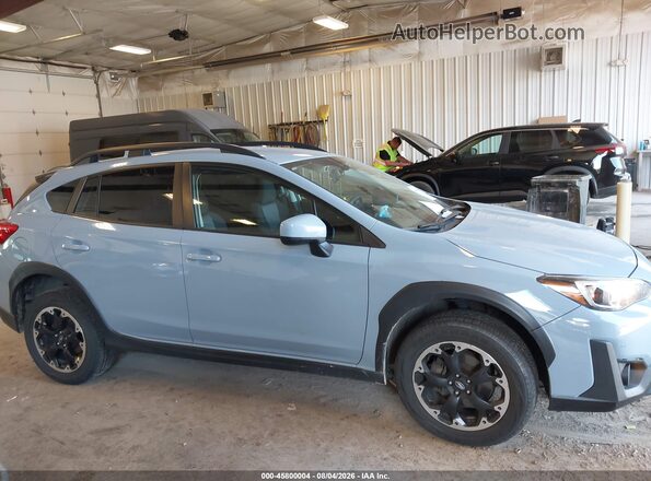 JF2GTAPC8M8369919 2021 SUBARU CROSSTREK Blue Rear interior view