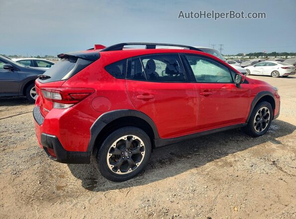 JF2GTAPC8MH398093 2021 SUBARU CROSSTREK Red Trasero derecho