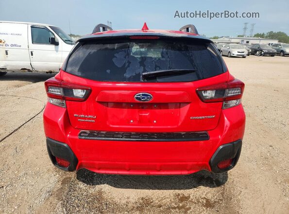 JF2GTAPC8MH398093 2021 SUBARU CROSSTREK Red Vista trasera