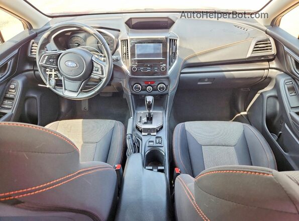 JF2GTAPC8MH398093 2021 SUBARU CROSSTREK Red Vista del salpicadero