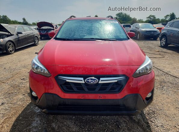 JF2GTAPC8MH398093 2021 SUBARU CROSSTREK Red Vista frontal