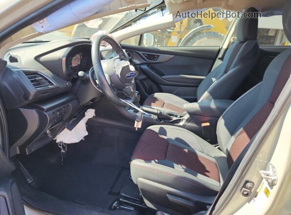 JF2GTAPC8P8230684 2023 SUBARU CROSSTREK Beige წინა სალონის ხედი