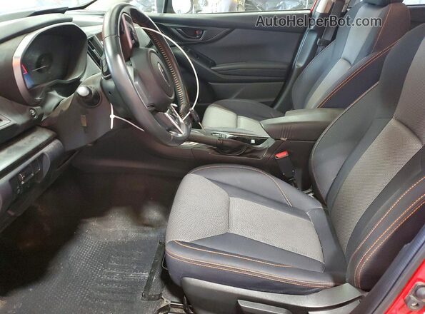 JF2GTAPC9L8236570 2020 SUBARU CROSSTREK Red წინა სალონის ხედი
