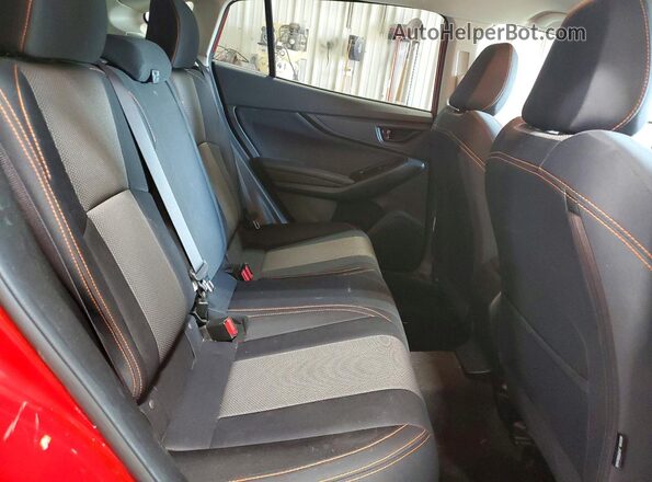 JF2GTAPC9L8236570 2020 SUBARU CROSSTREK Red უკანა სავარძლების ხედი