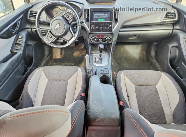 JF2GTAPC9L8266510 2020 SUBARU CROSSTREK Blue Առջևի վահանակի տեսք