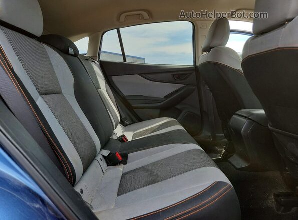 JF2GTAPC9L8266510 2020 SUBARU CROSSTREK Blue Հետևի նստատեղերի տեսք