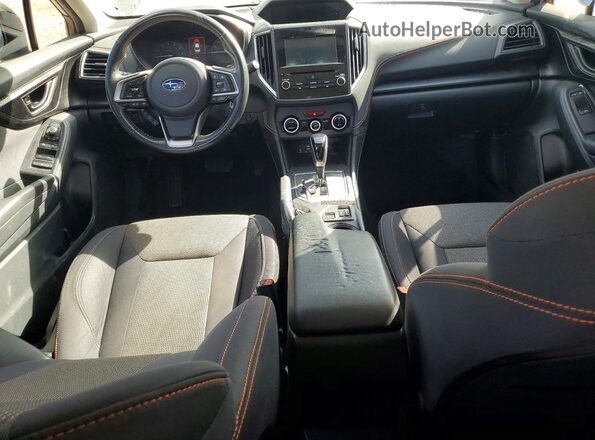 JF2GTAPC9M8327713 2021 SUBARU CROSSTREK Black წინა პანელის ხედი