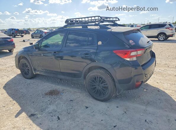 JF2GTAPC9M8327713 2021 SUBARU CROSSTREK Black უკანა მარცხენა
