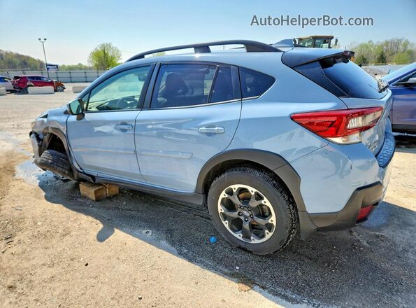 JF2GTAPC9M8341711 2021 SUBARU CROSSTREK Teal Задня ліва чверть