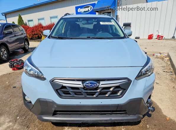 JF2GTAPC9M8341711 2021 SUBARU CROSSTREK Teal Вид спереду