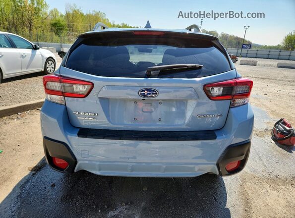 JF2GTAPC9M8341711 2021 SUBARU CROSSTREK Teal Вид ззаду