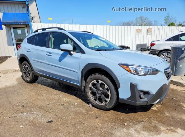 JF2GTAPC9M8341711 2021 SUBARU CROSSTREK Teal Передня права чверть