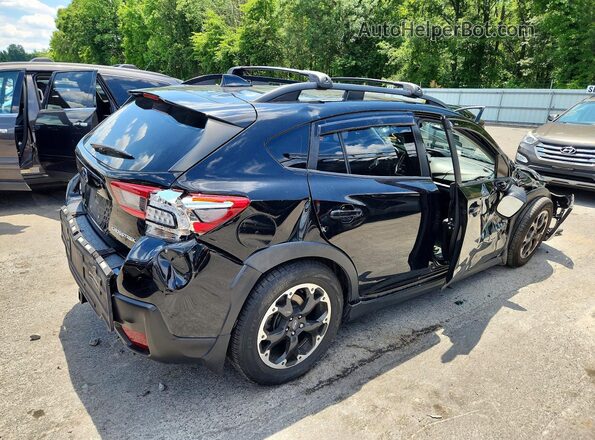 JF2GTAPC9M8362042 2021 SUBARU CROSSTREK Black Trasero derecho