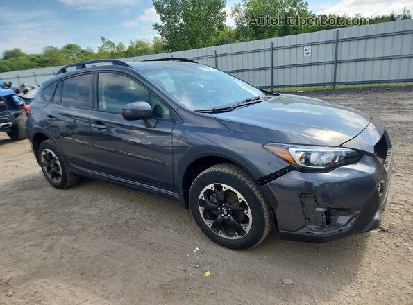 JF2GTAPC9MH388611 2021 SUBARU CROSSTREK Gray Առջևի աջ