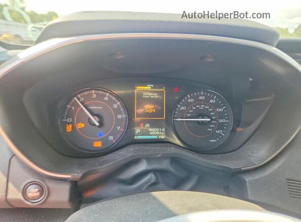 JF2GTAPC9MH388611 2021 SUBARU CROSSTREK Gray Սարքավորումների վահանակի տեսք