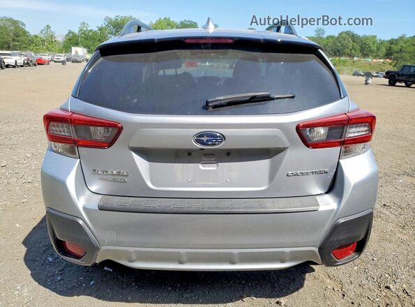 JF2GTAPC9N8257051 2022 SUBARU CROSSTREK Gray უკანა ხედი