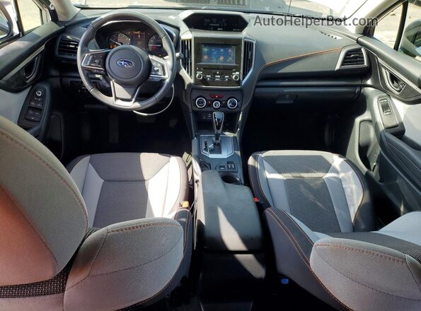 JF2GTAPCXLH237842 2020 SUBARU CROSSTREK Белый Вид панели приборов