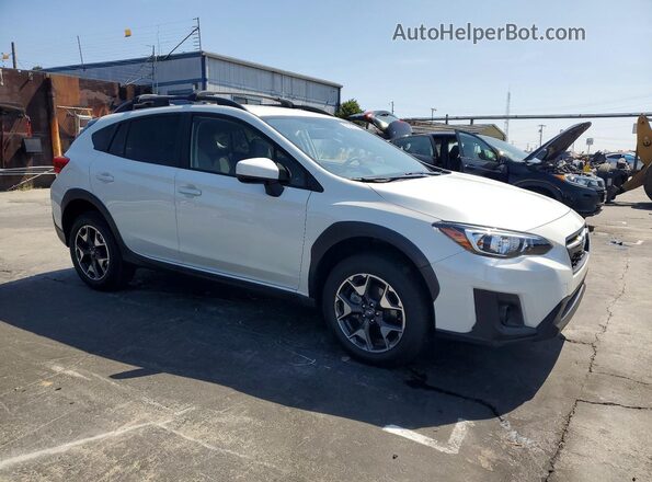 JF2GTAPCXLH237842 2020 SUBARU CROSSTREK Белый Передняя правая четверть