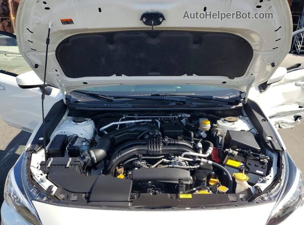 JF2GTAPCXLH237842 2020 SUBARU CROSSTREK Белый Вид задней части салона