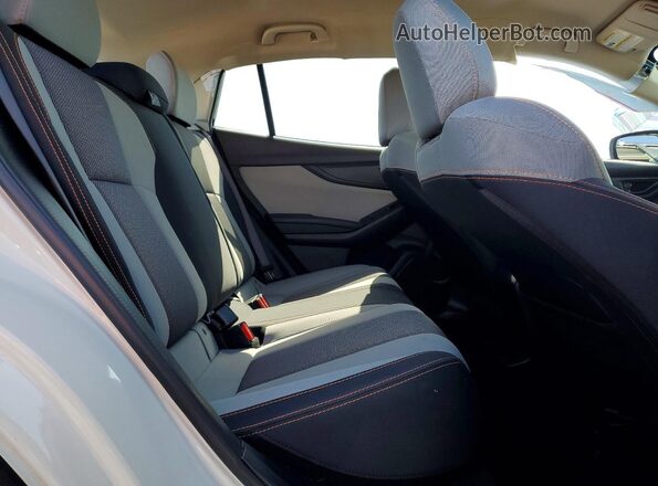 JF2GTAPCXLH237842 2020 SUBARU CROSSTREK Белый Вид задних сидений