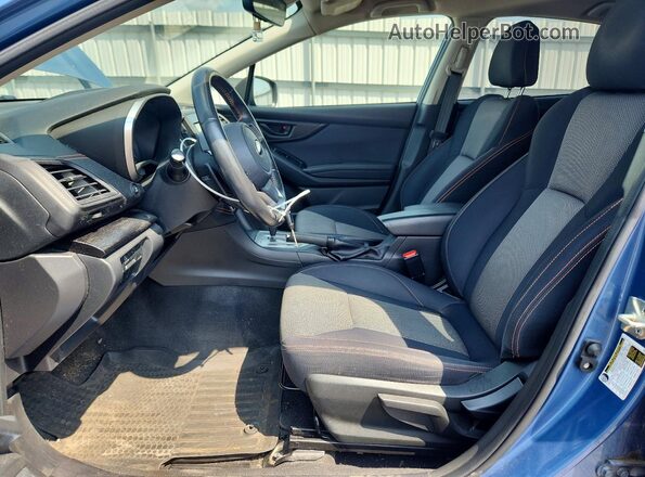 JF2GTAPCXMH291241 2021 SUBARU CROSSTREK Blue Սալոնի դիմացի տեսք