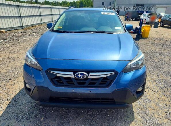 JF2GTAPCXMH291241 2021 SUBARU CROSSTREK Blue Դիմացի տեսք