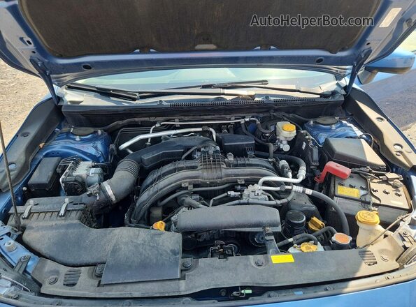JF2GTAPCXMH291241 2021 SUBARU CROSSTREK Blue Սալոնի հետևի տեսք