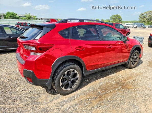JF2GTAPCXN8203810 2022 SUBARU CROSSTREK Red Trasero derecho