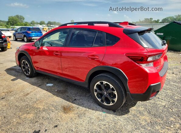 JF2GTAPCXN8203810 2022 SUBARU CROSSTREK Red Trasero izquierdo