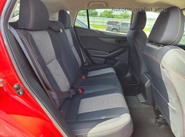 JF2GTAPCXN8203810 2022 SUBARU CROSSTREK Red Vista de los asientos traseros
