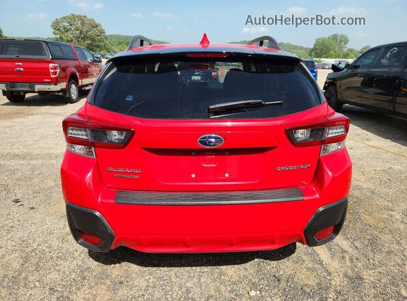 JF2GTAPCXN8203810 2022 SUBARU CROSSTREK Red Vista trasera