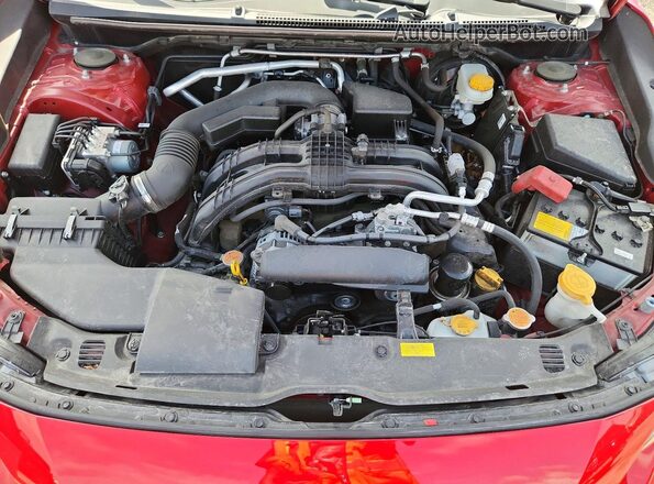 JF2GTAPCXN8203810 2022 SUBARU CROSSTREK Red Vista interior trasera