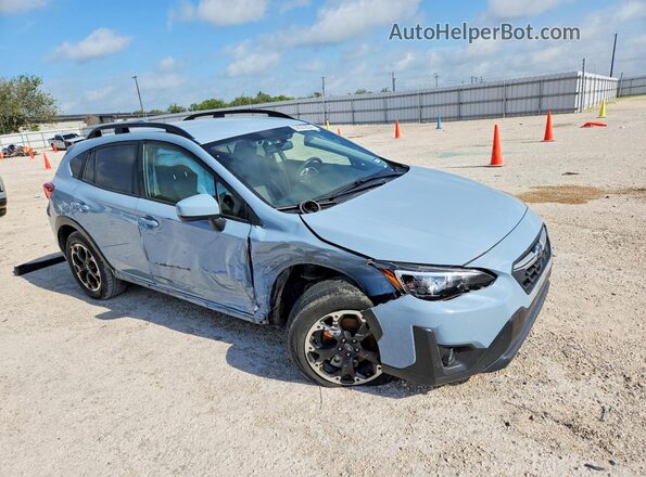 JF2GTAPCXNH242137 2022 SUBARU CROSSTREK Blue Передня права чверть