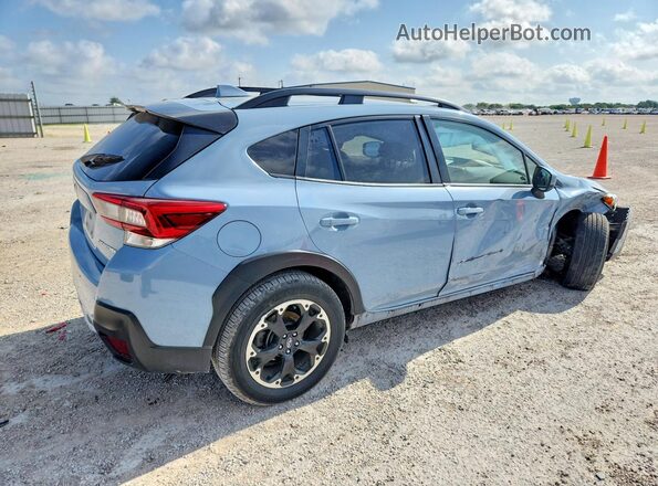 JF2GTAPCXNH242137 2022 SUBARU CROSSTREK Blue Задня права чверть