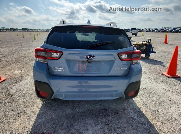 JF2GTAPCXNH242137 2022 SUBARU CROSSTREK Blue Вид ззаду