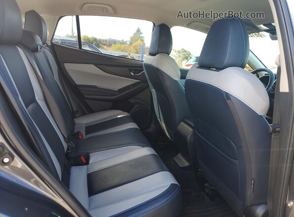 JF2GTDEC6LH283561 2020 SUBARU CROSSTREK Gray უკანა სავარძლების ხედი
