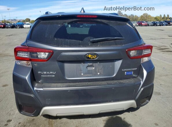 JF2GTDEC6LH283561 2020 SUBARU CROSSTREK Gray უკანა ხედი