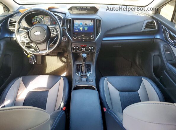 JF2GTDEC6LH283561 2020 SUBARU CROSSTREK Gray წინა პანელის ხედი