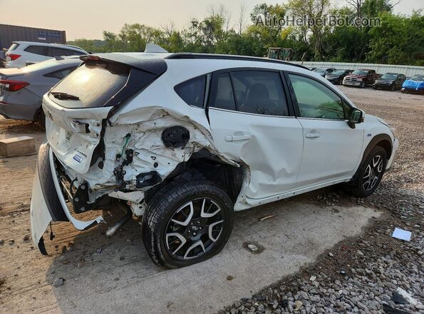 JF2GTDNC2KH342913 2019 SUBARU CROSSTREK Белый Задняя правая четверть