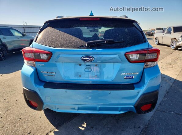 JF2GTDNC2LH283587 2020 SUBARU CROSSTREK Blue უკანა ხედი