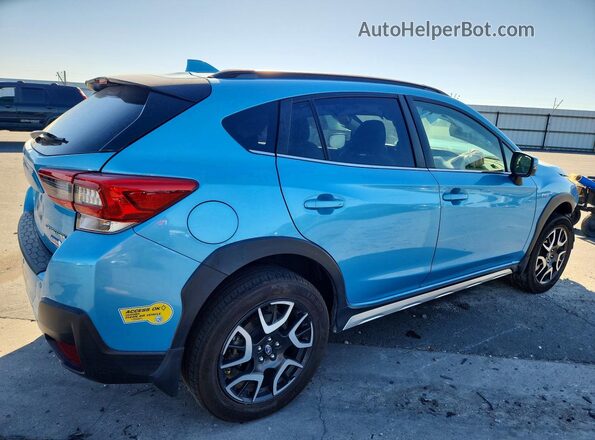 JF2GTDNC2LH283587 2020 SUBARU CROSSTREK Blue უკანა მარჯვენა