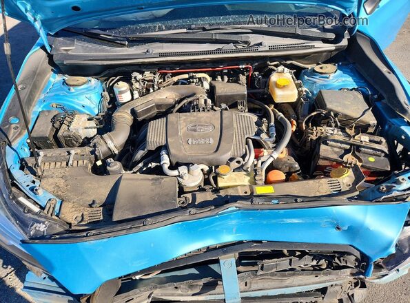 JF2GTDNC2LH283587 2020 SUBARU CROSSTREK Blue ძრავის განყოფილების ხედი