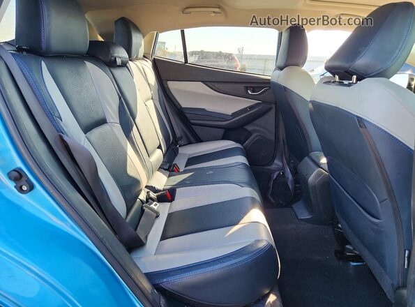 JF2GTDNC2LH283587 2020 SUBARU CROSSTREK Blue უკანა სალონის ხედი